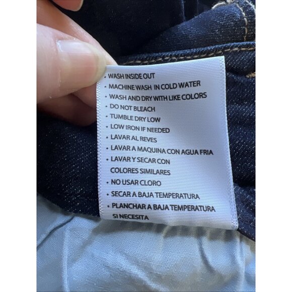 KanCan High Rise Super Skinny Admiral Jeans 11 / 29 KC7386D Dark Wash Zip Fly - Picture 7 of 7